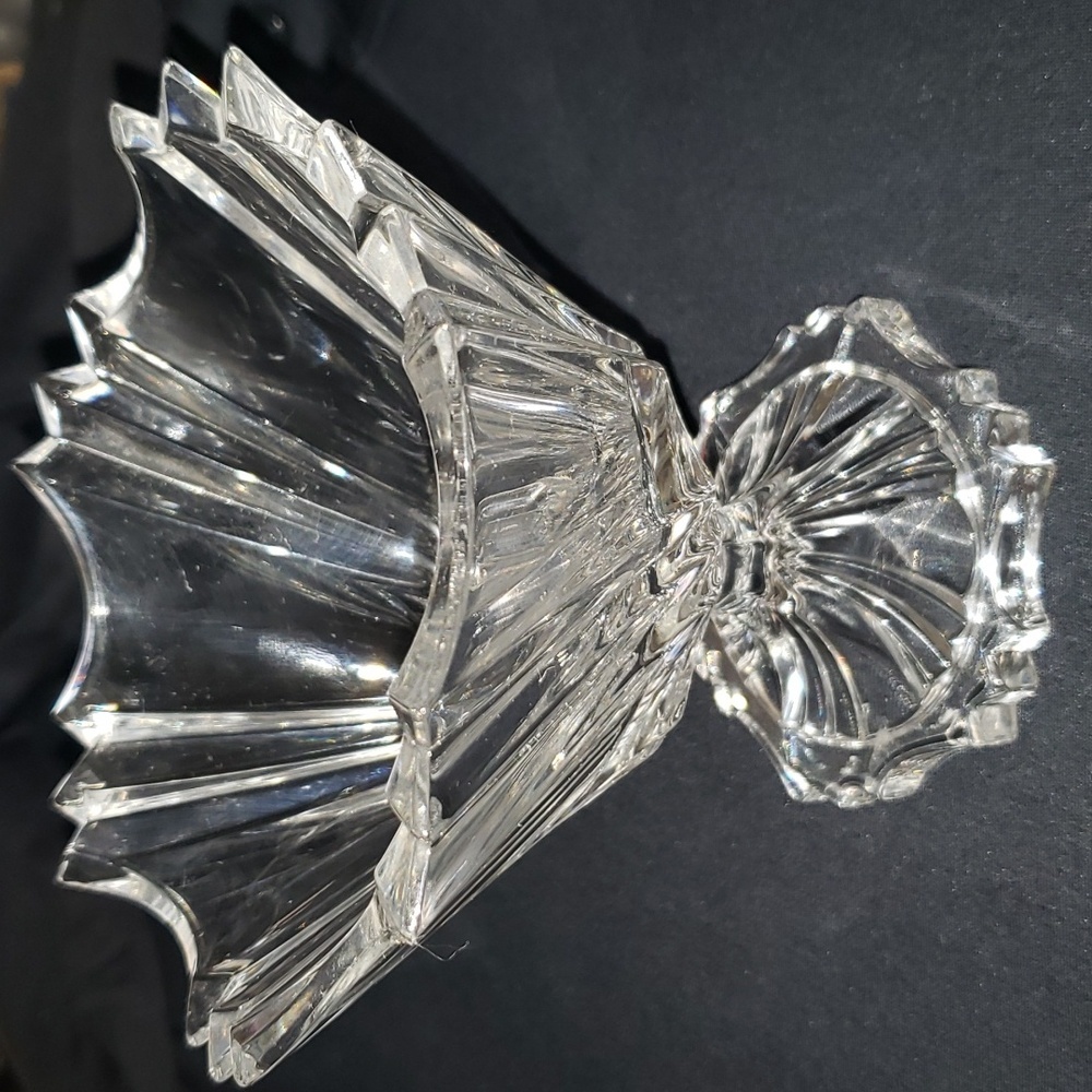 Icarus Crystal Bohemia Czech Crystal Compote